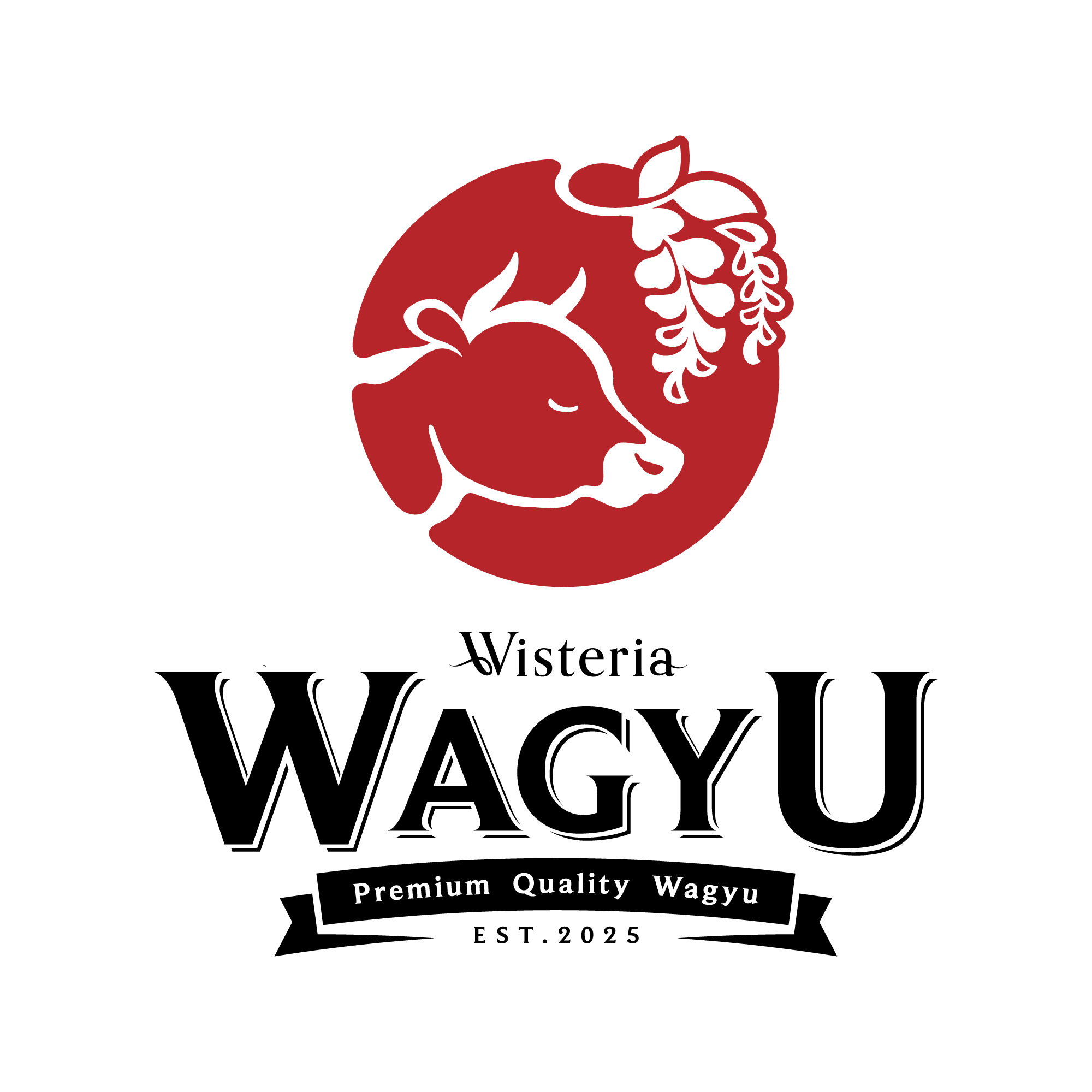Wisteria WAGYU のロゴ